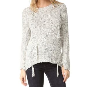 Ella Moss Kiarah Braided Fringe Sweater